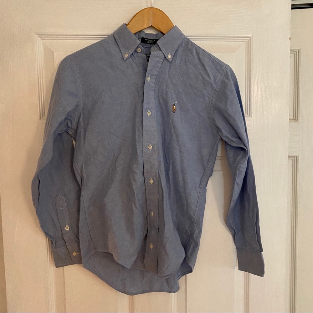 BARELY WORN Polo by Ralph Lauren button-up,Kids 14